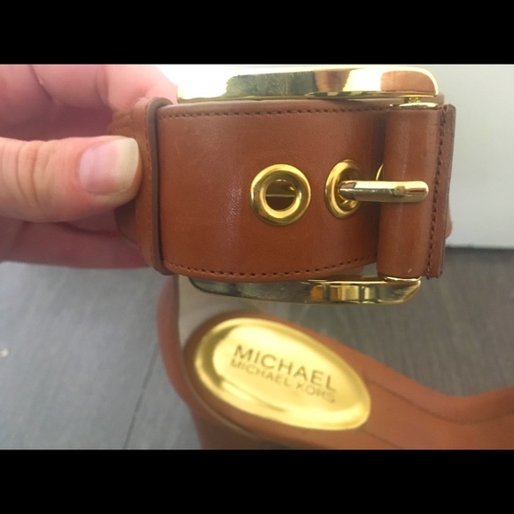 Michael Kors Block Heel Sandals - Picture 4 of 10